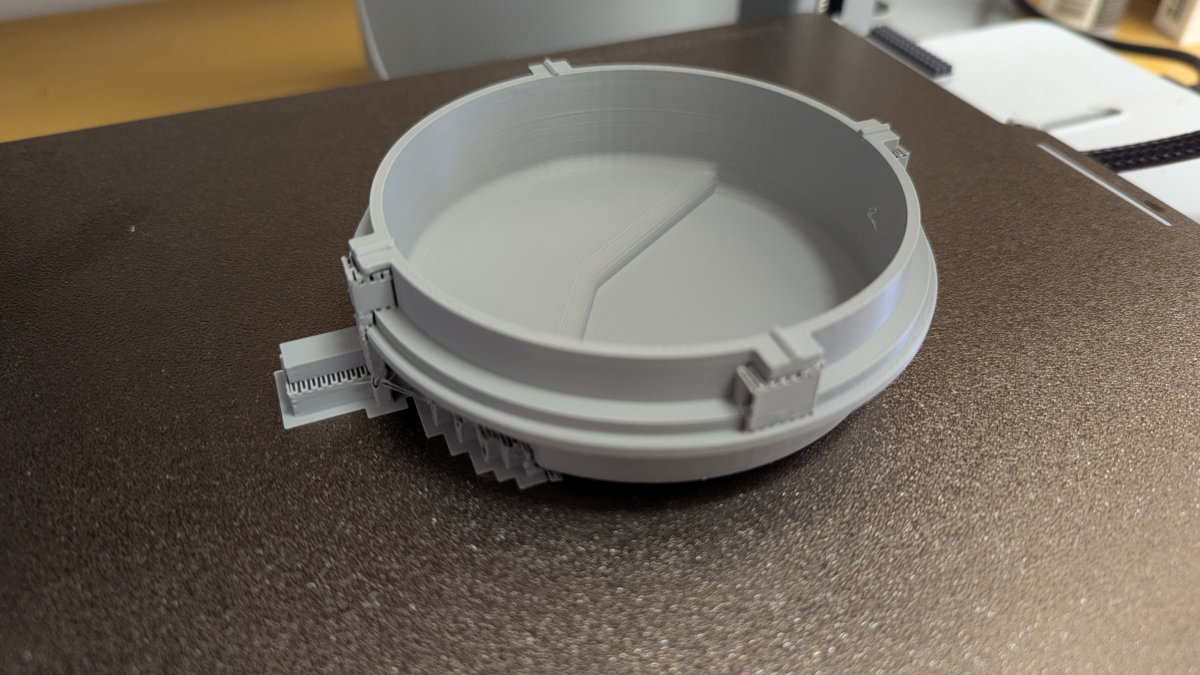3D printed headlight cap